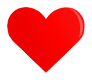 A red heart